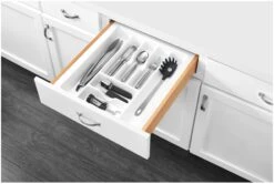 Rev-A-Shelf CT Series 17-1/2 Inch Trimmable Polymer Cutlery Tray Insert Almond 16 Rev-A-Shelf CT Series 17-1/2 Inch Trimmable Polymer Cutlery Tray Insert Almond -Cabinet Hardware Store rev a shelf ct 3 52 alternate image 2196