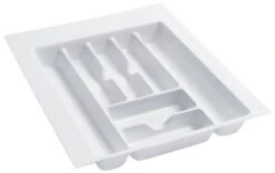 Rev-A-Shelf CT Series 17-1/2 Inch Trimmable Polymer Cutlery Tray Insert Almond 17 Rev-A-Shelf CT Series 17-1/2 Inch Trimmable Polymer Cutlery Tray Insert Almond -Cabinet Hardware Store rev a shelf ct 3w 52 531885