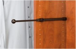 Rev-A-Shelf CVR Series 12 Inch Pull Out Designer Closet Valet Rod Chrome -Cabinet Hardware Store rev a shelf cvr 12 alternate image 2245