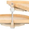 Rev-A-Shelf Lazy Daisy Natural Wood 35 Inch Half Moon Shaped Pivoting 2 Shelf Lazy Susan Set With Pivot And Slide Hardware 2 Rev-A-Shelf Lazy Daisy Natural Wood 35 Inch Half Moon Shaped Pivoting 2 Shelf Lazy Susan Set With Pivot And Slide Hardware -Cabinet Hardware Store rev a shelf ld 4nw 882 35 1 531885