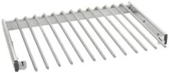 Rev-A-Shelf PSC Series 24 Inch Pull Out Pant Rack Chrome
