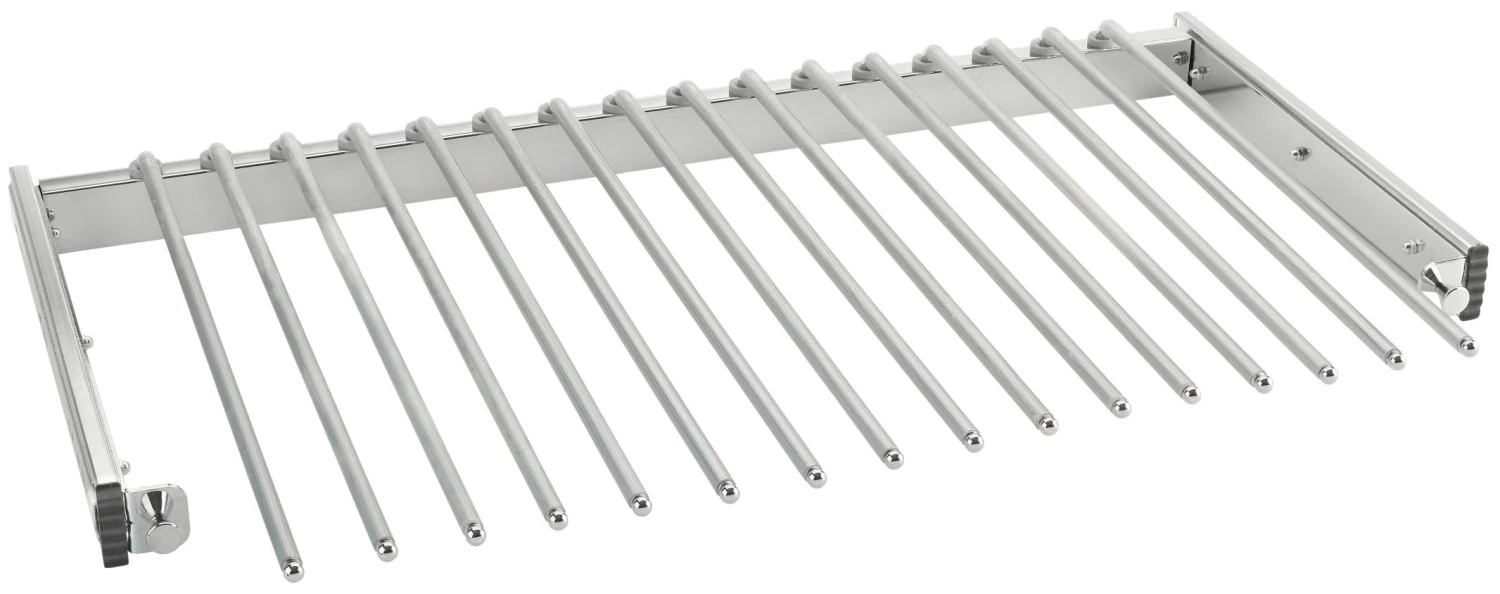 Rev-A-Shelf PSC Series 30 Inch Pull Out Pant Rack Chrome 3 Rev-A-Shelf PSC Series 30 Inch Pull Out Pant Rack Chrome