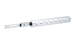 Richelieu 14" Pull-Out Belt Organizer With 8 Hooks Brass 8 Richelieu 14" Pull-Out Belt Organizer With 8 Hooks Brass -Cabinet Hardware Store richelieu 49314140 6905328