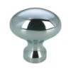 Richelieu 1-3/16 Inch Oval Cabinet Knob Chrome 1 Richelieu 1-3/16 Inch Oval Cabinet Knob Chrome -Cabinet Hardware Store richelieu bp1443140