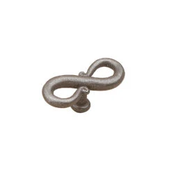 Richelieu 3-1/8 Inch Designer Cabinet Knob Natural Iron