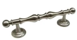 Richelieu 4 Inch Center To Center Bar Cabinet Pull Brushed Nickel