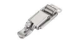 Richelieu 3-7/8 Inch Long Draw Latch With Padlock Hole Stainless Steel