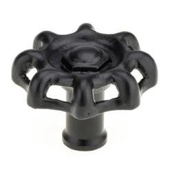 Richelieu 3-1/16 Inch Designer Cabinet Knob Black