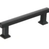 Richelieu 5-1/16 Inch Center To Center Bar Cabinet Pull Matte Black -Cabinet Hardware Store richelieu bp8645128900 6180536