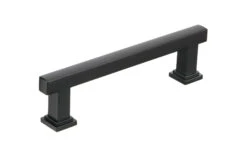 Richelieu 5-1/16 Inch Center To Center Bar Cabinet Pull Matte Black