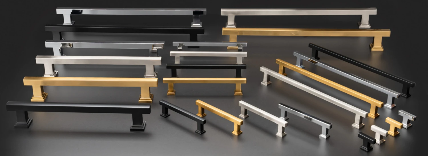 Richelieu 12-5/8 Inch Center To Center Bar Cabinet Pull Aurum Brushed Gold 6 Richelieu 12-5/8 Inch Center To Center Bar Cabinet Pull Aurum Brushed Gold - Image 4