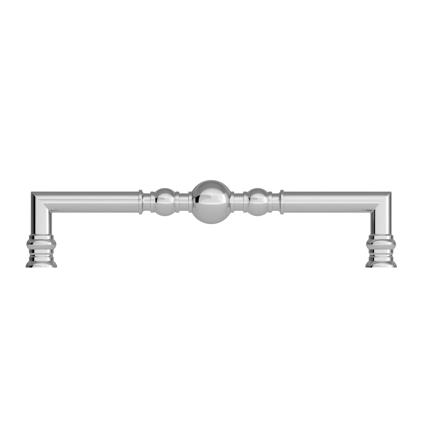 Richelieu 7-9/16 Inch Center To Center Handle Cabinet Pull Brushed Nickel 8 Richelieu 7-9/16 Inch Center To Center Handle Cabinet Pull Brushed Nickel - Image 6