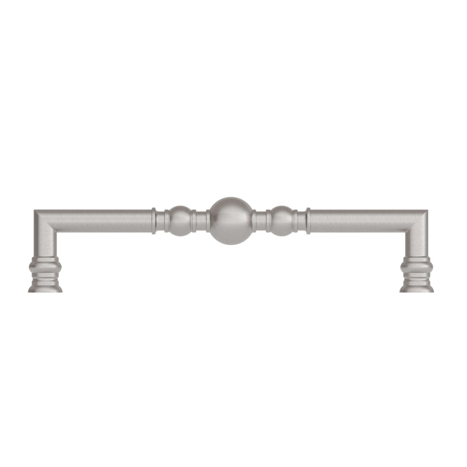 Richelieu 7-9/16 Inch Center To Center Handle Cabinet Pull Brushed Nickel 15 Richelieu 7-9/16 Inch Center To Center Handle Cabinet Pull Brushed Nickel - Image 13