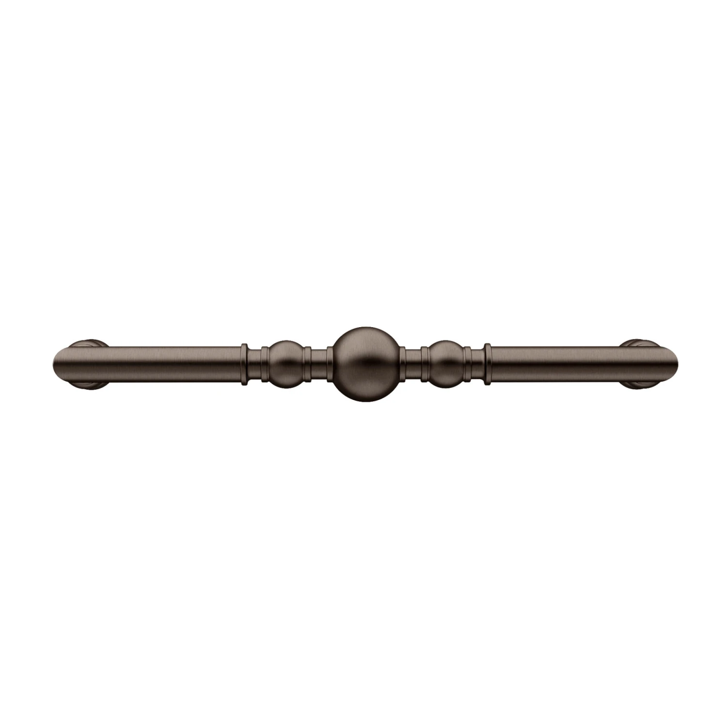 Richelieu 7-9/16 Inch Center To Center Handle Cabinet Pull Brushed Nickel 4 Richelieu 7-9/16 Inch Center To Center Handle Cabinet Pull Brushed Nickel - Image 2