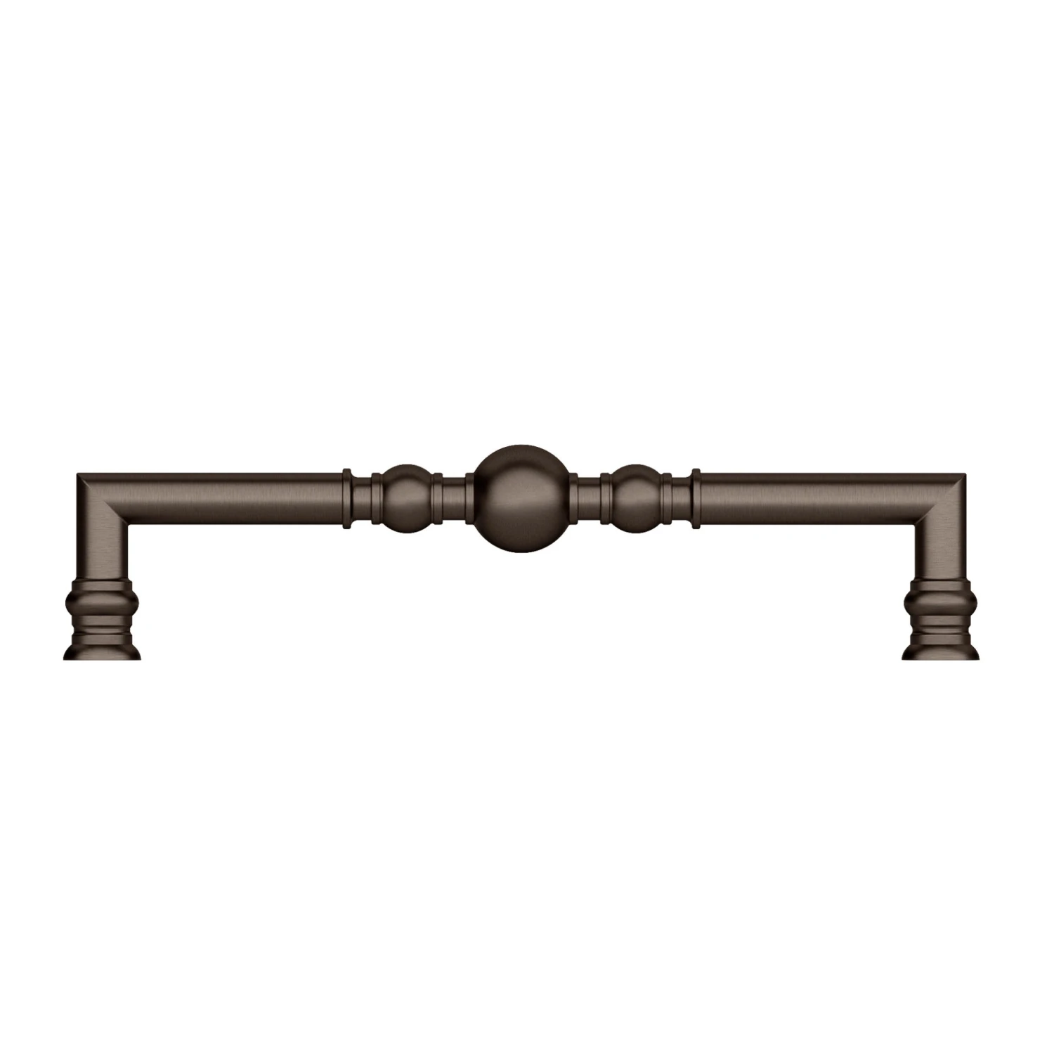 Richelieu 7-9/16 Inch Center To Center Handle Cabinet Pull Brushed Nickel 5 Richelieu 7-9/16 Inch Center To Center Handle Cabinet Pull Brushed Nickel - Image 3