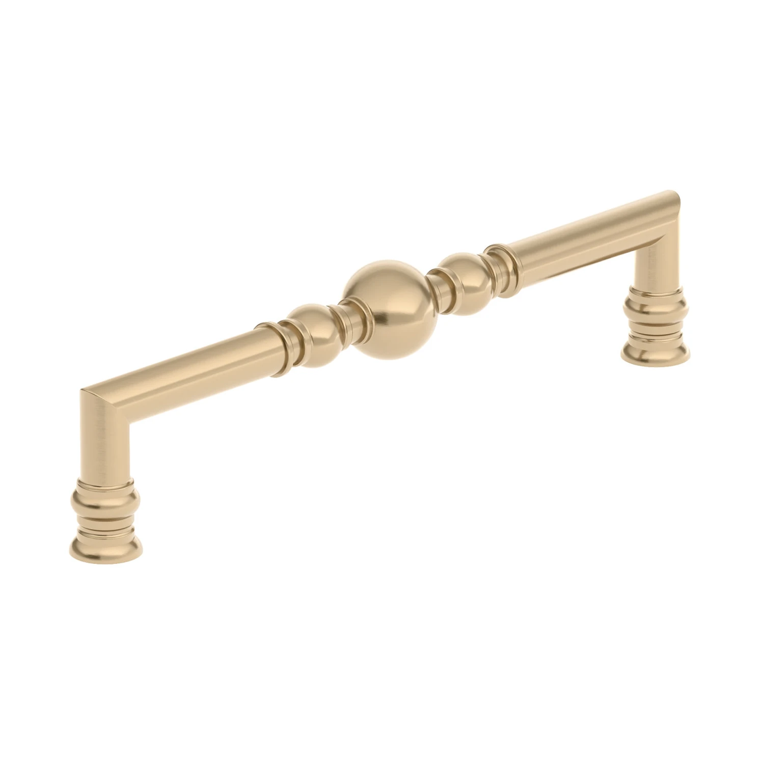 Richelieu 7-9/16 Inch Center To Center Handle Cabinet Pull Brushed Nickel 18 Richelieu 7-9/16 Inch Center To Center Handle Cabinet Pull Brushed Nickel - Image 16