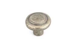 Richelieu 1-13/16 Inch Mushroom Cabinet Knob Pewter Bronze