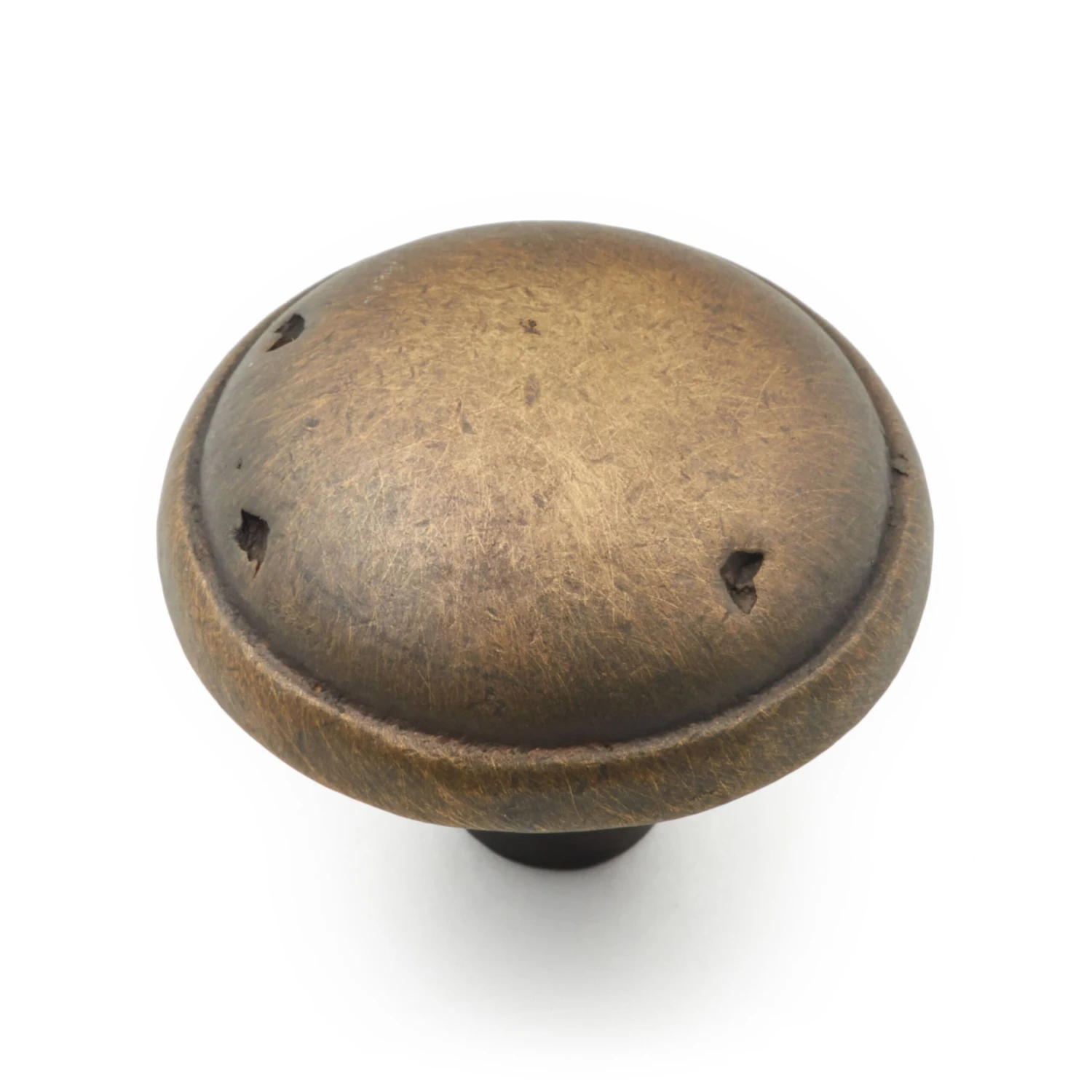 RK International Distressed 1 3/8" Rustic Bold Solid Brass Cabinet Knob / Drawer Knob Distressed Nickel 6 RK International Distressed 1 3/8" Rustic Bold Solid Brass Cabinet Knob / Drawer Knob Distressed Nickel - Image 4