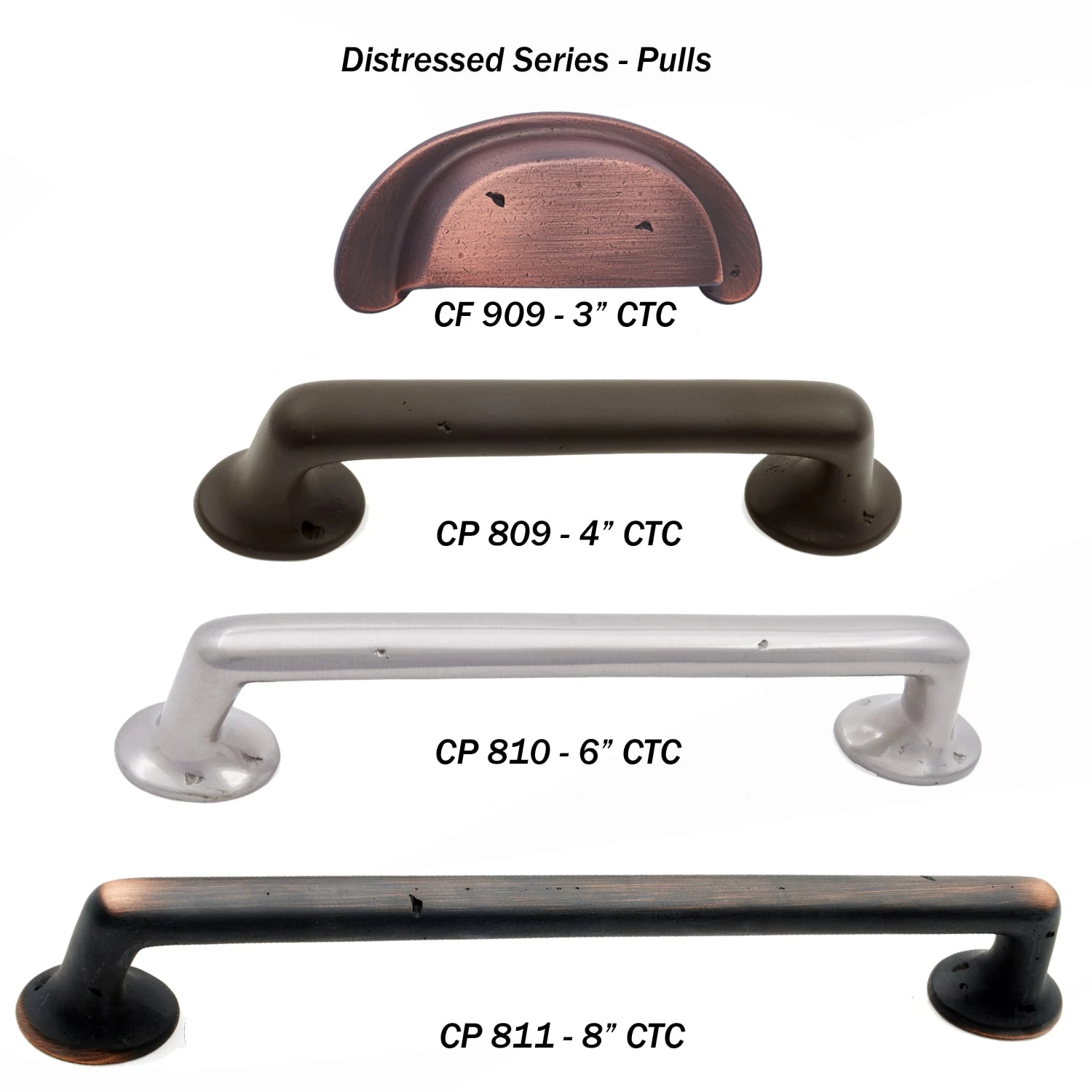 RK International Distressed 1 3/8" Rustic Bold Solid Brass Cabinet Knob / Drawer Knob Distressed Nickel 5 RK International Distressed 1 3/8" Rustic Bold Solid Brass Cabinet Knob / Drawer Knob Distressed Nickel - Image 3