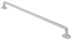 Rusticware Pipe 14" Center To Center Industrial Cabinet Handle / Cabinet Pull Satin Nickel