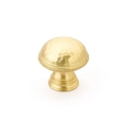 Schaub And Company Atherton 1-1/4" Solid Brass Hammered Texture Round Cabinet Knob With Knurled Rim Oil Rubbed Bronze 11 Schaub And Company Atherton 1-1/4" Solid Brass Hammered Texture Round Cabinet Knob With Knurled Rim Oil Rubbed Bronze -Cabinet Hardware Store schaub and company 571 sb 3885767