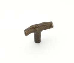 Schaub And Company Mountain 2" Rustic Cabin Tree Branch Cast Bronze Cabinet Knob - Made In Italy Natural Bronze 12 Schaub And Company Mountain 2" Rustic Cabin Tree Branch Cast Bronze Cabinet Knob - Made In Italy Natural Bronze -Cabinet Hardware Store schaub and company 768 az 3885767