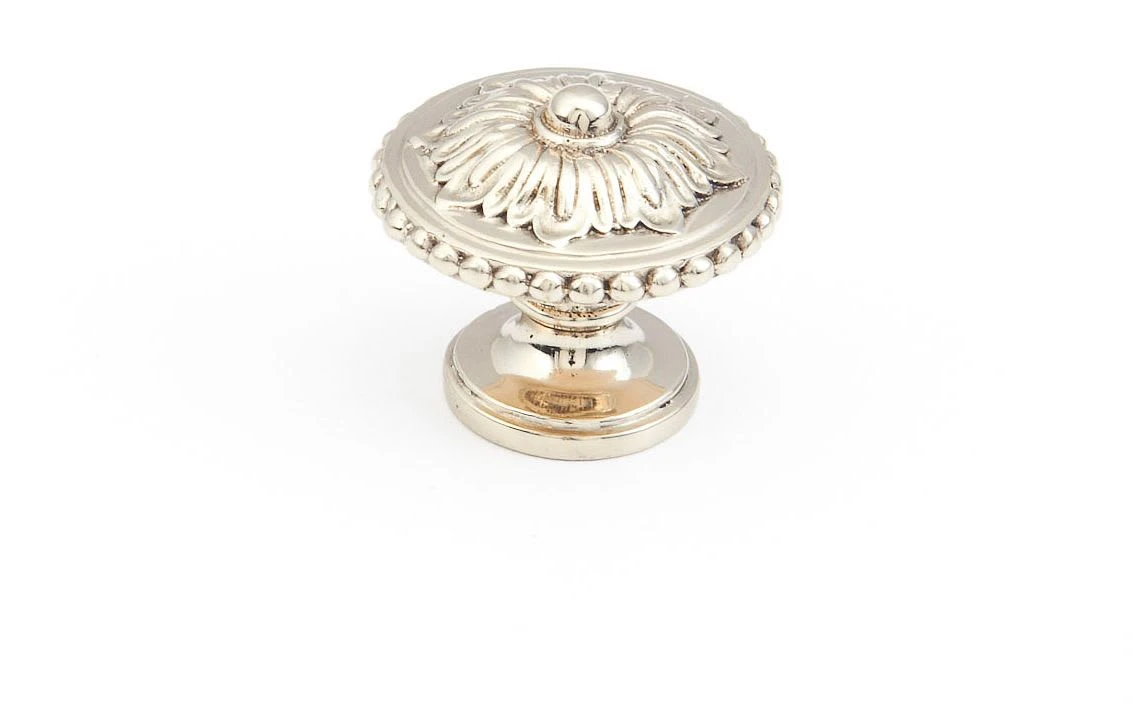 Schaub And Company Sonata 1-1/4" Floral Round Solid Brass Mushroom Cabinet Knob Dark Antique Bronze 7 Schaub And Company Sonata 1-1/4" Floral Round Solid Brass Mushroom Cabinet Knob Dark Antique Bronze - Image 5