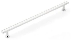 Schaub And Company Heathrow 18" Center To Center Concealed Screw Bar Solid Brass Appliance Pull Polished Chrome