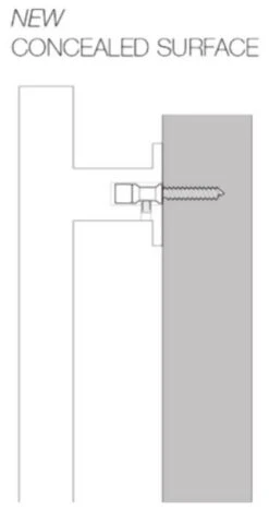 Schaub And Company Heathrow 18" Center To Center Concealed Screw Bar Solid Brass Appliance Pull Polished Chrome -Cabinet Hardware Store schaub and company cs558 alternate image 255