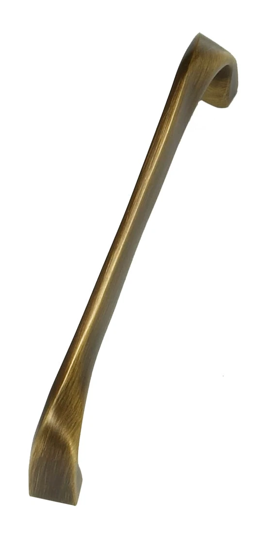 Schaub And Company Italian Contemporary 4" Center To Center Solid Brass Rounded Edge Handle Cabinet Pull - Made In Italy Satin Nickel 5 Schaub And Company Italian Contemporary 4" Center To Center Solid Brass Rounded Edge Handle Cabinet Pull - Made In Italy Satin Nickel - Image 3