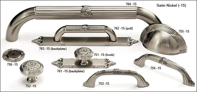Schaub And Company Versailles Luxury French Baroque 4-1/4" Long Solid Brass Cabinet Knob Backplate / Drawer Knob Backplate - Escutcheon Oil Rubbed Bronze 5 Schaub And Company Versailles Luxury French Baroque 4-1/4" Long Solid Brass Cabinet Knob Backplate / Drawer Knob Backplate - Escutcheon Oil Rubbed Bronze - Image 3