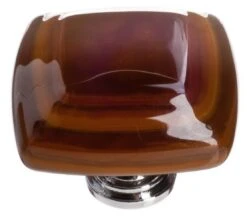 Sietto Stratum 1-1/4 Inch Square Cabinet Knob Polished Chrome