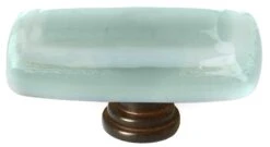 Sietto Stratum 2 Inch Rectangular Cabinet Knob Polished Chrome -Cabinet Hardware Store sietto lk 103 orb 141