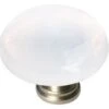 Sietto Cirrus 1-1/4 Inch Mushroom Cabinet Knob Satin Nickel -Cabinet Hardware Store sietto r 400 sn 39