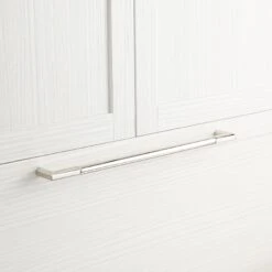 Signature Hardware 18" Lunata Solid Brass Appliance Pull Antique Copper -Cabinet Hardware Store signature hardware 450300 6510736