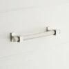 Signature Hardware Andrex 6-5/16 Inch Center To Center Bar Pull Polished Nickel 2 Signature Hardware Andrex 6-5/16 Inch Center To Center Bar Pull Polished Nickel -Cabinet Hardware Store signature hardware 462369 8796197