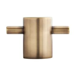 Signature Hardware Calix 2-1/2 Inch Diameter Cylindrical Cabinet Knob Antique Brass -Cabinet Hardware Store signature hardware 953556 alternate image 9