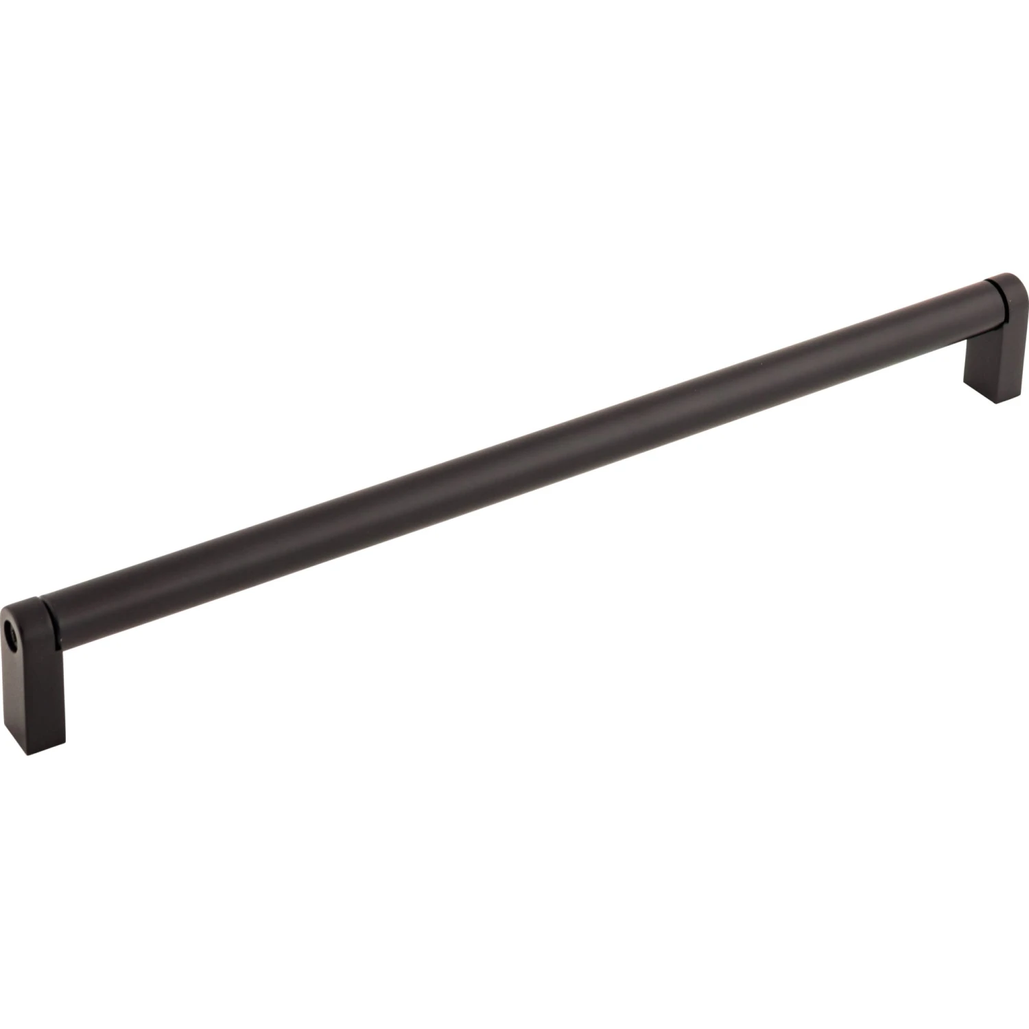 Top Knobs Pennington 11-3/8 Inch Center To Center Handle Cabinet Pull From The Bar Pulls Collection Flat Black 4 Top Knobs Pennington 11-3/8 Inch Center To Center Handle Cabinet Pull From The Bar Pulls Collection Flat Black - Image 2