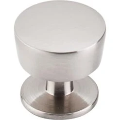 Top Knobs Essex 1-3/16 Inch Mushroom Cabinet Knob From The Nouveau III Collection Brushed Satin Nickel
