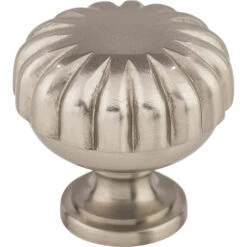 Top Knobs Melon 1-1/4 Inch Mushroom Cabinet Knob From The Asbury Collection Brushed Satin Nickel
