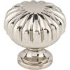 Top Knobs Melon 1-1/4 Inch Mushroom Cabinet Knob From The Asbury Collection Polished Nickel 2 Top Knobs Melon 1-1/4 Inch Mushroom Cabinet Knob From The Asbury Collection Polished Nickel -Cabinet Hardware Store top knobs m1319 4286005