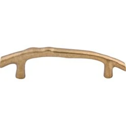 Top Knobs Twig 5 Inch Center To Center Designer Cabinet Pull From The Aspen Collection Light Bronze