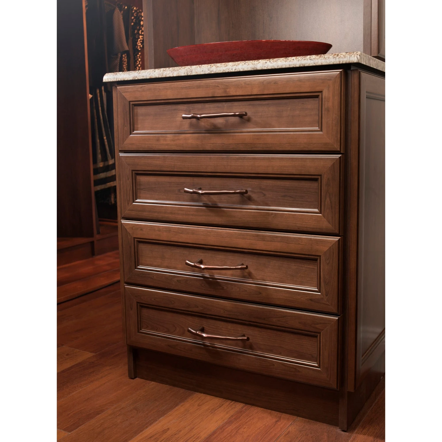 Top Knobs Twig 5 Inch Center To Center Designer Cabinet Pull From The Aspen Collection Light Bronze 6 Top Knobs Twig 5 Inch Center To Center Designer Cabinet Pull From The Aspen Collection Light Bronze - Image 4