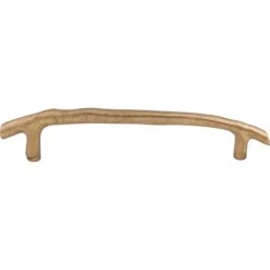 Top Knobs Twig 8 Inch Center To Center Designer Cabinet Pull From The Aspen Collection Light Bronze