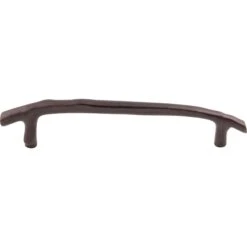 Top Knobs Twig 8 Inch Center To Center Designer Cabinet Pull From The Aspen Collection Medium Bronze