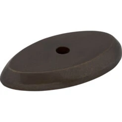 Top Knobs Oval 1-1/2 Inch Knob Backplate From The Aspen Series Medium Bronze -Cabinet Hardware Store top knobs m1437 alternate image 780
