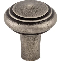 Top Knobs Peak 1-1/4 Inch Mushroom Cabinet Knob From The Aspen Collection Silicon Bronze Light