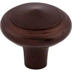 Top Knobs Peak 1-5/8 Inch Mushroom Cabinet Knob From The Aspen Collection Mahogany Bronze