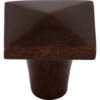 Top Knobs Square 1-1/4 Inch Square Cabinet Knob From The Aspen Collection Mahogany Bronze 2 Top Knobs Square 1-1/4 Inch Square Cabinet Knob From The Aspen Collection Mahogany Bronze -Cabinet Hardware Store top knobs m1518 4286005