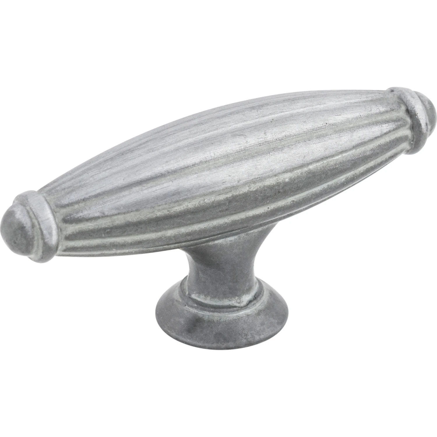Top Knobs T-Handle 2-5/8 Inch Bar Cabinet Knob From The Tuscany Collection Pewter 4 Top Knobs T-Handle 2-5/8 Inch Bar Cabinet Knob From The Tuscany Collection Pewter - Image 2